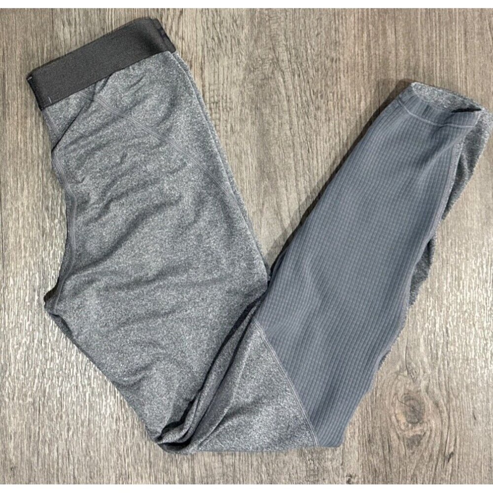 NIKE PRO WARM Compression Tight Women's Small Grey Workout Leggings CJ5718-071